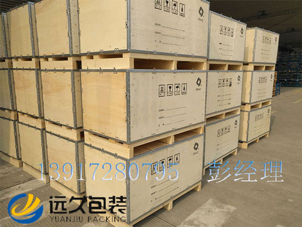 鋼帶木箱可循環(huán)使用 鋼帶木箱